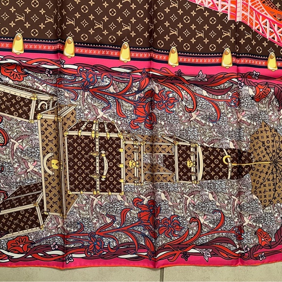 NWT Louis Vuitton Paris Exclusive Scarf - Picture 15 of 15
